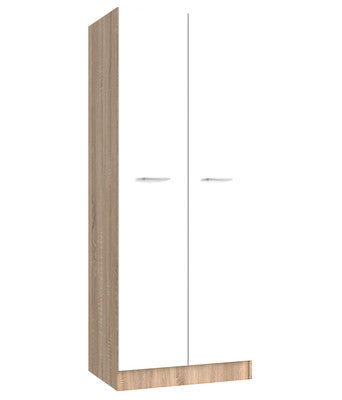 no brand armadio 2 ante cm 74x52x184h roverebianco