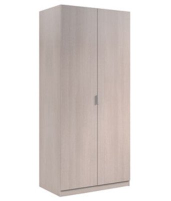 no brand armadio 2 ante cm 81x52x180h rovere