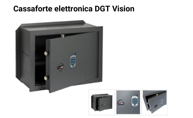 no brand cassaforte elettronica cisa dgt vision cm 42x25x30h 82710 41 spessore sportello 10 mm ean 8015345671251