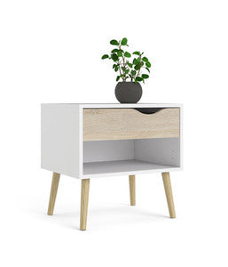 no brand comodino oslo 1 cassetto 7539449ak