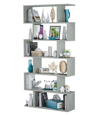 no brand libreria athena cm 80x25x192h cemento