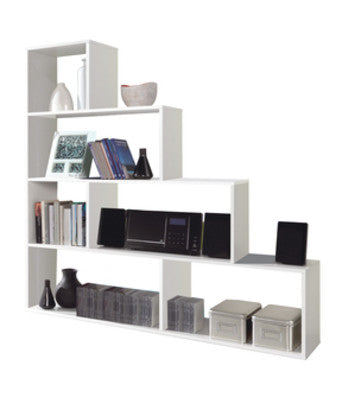 no brand libreria klum cm 145x29x145h bianco