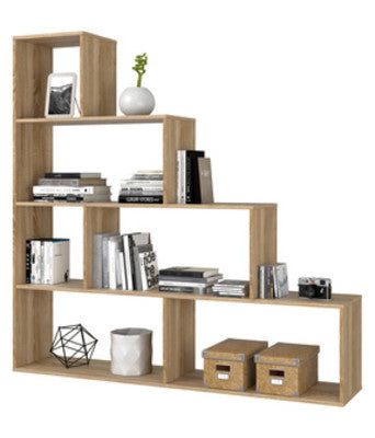 no brand libreria klum cm 145x29x145h rovere