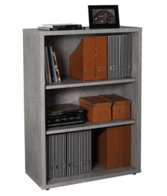 no brand libreria pratico cm 36x82x112h cemento