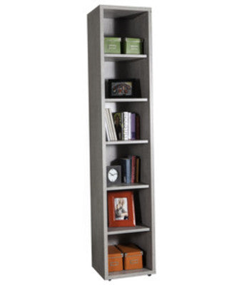 no brand libreria pratico cm 36x44x217h cemento