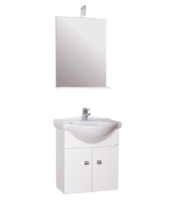 no brand mobile bagno emma sospeso completo bianco