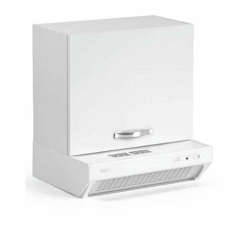 no brand mobile cucina sopracappa 1 anta componibile cm 60x30x49h bianco