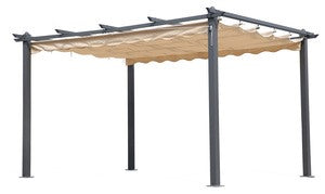no brand pergola in alluminio con telo retrattile 3x4 m 2018 codice 60033