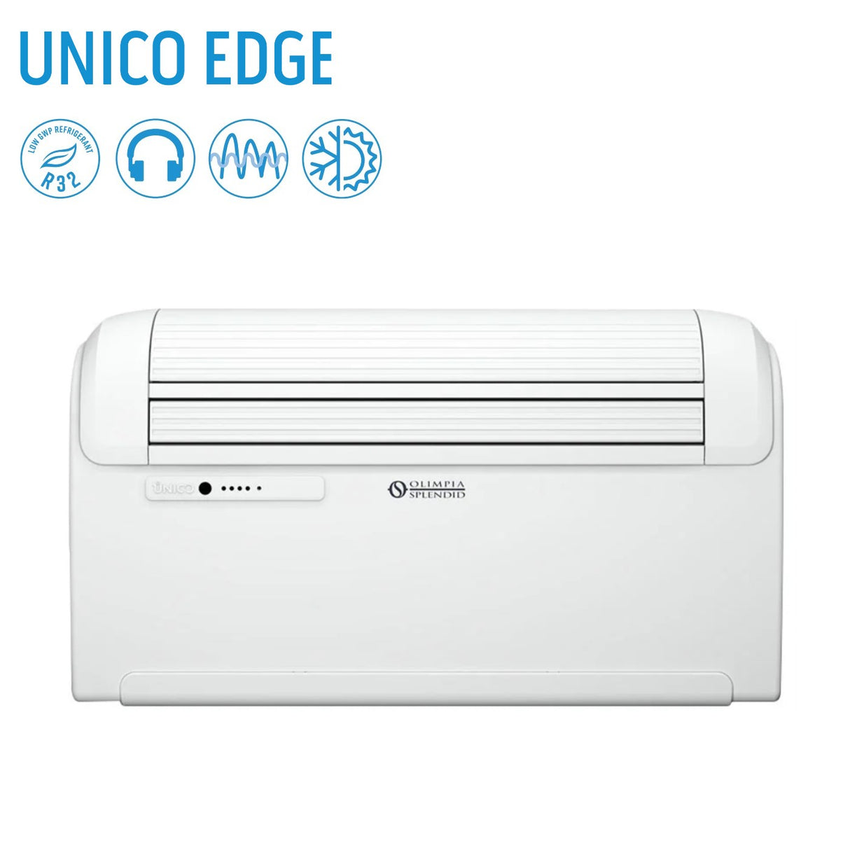 olimpia splendid climatizzatore condizionatore senza unita esterna olimpia splendid unico edge 30 hp eva r 32 wi fi optional 02115 ean 8021183021158