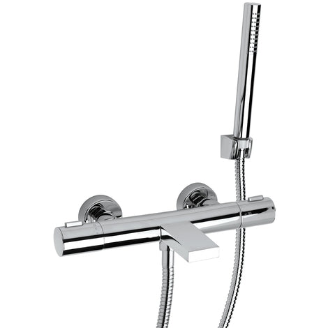 paini miscelatore rubinetto bicomando paini serie le mans per vasca con esterno termostatico cod 90cr100th