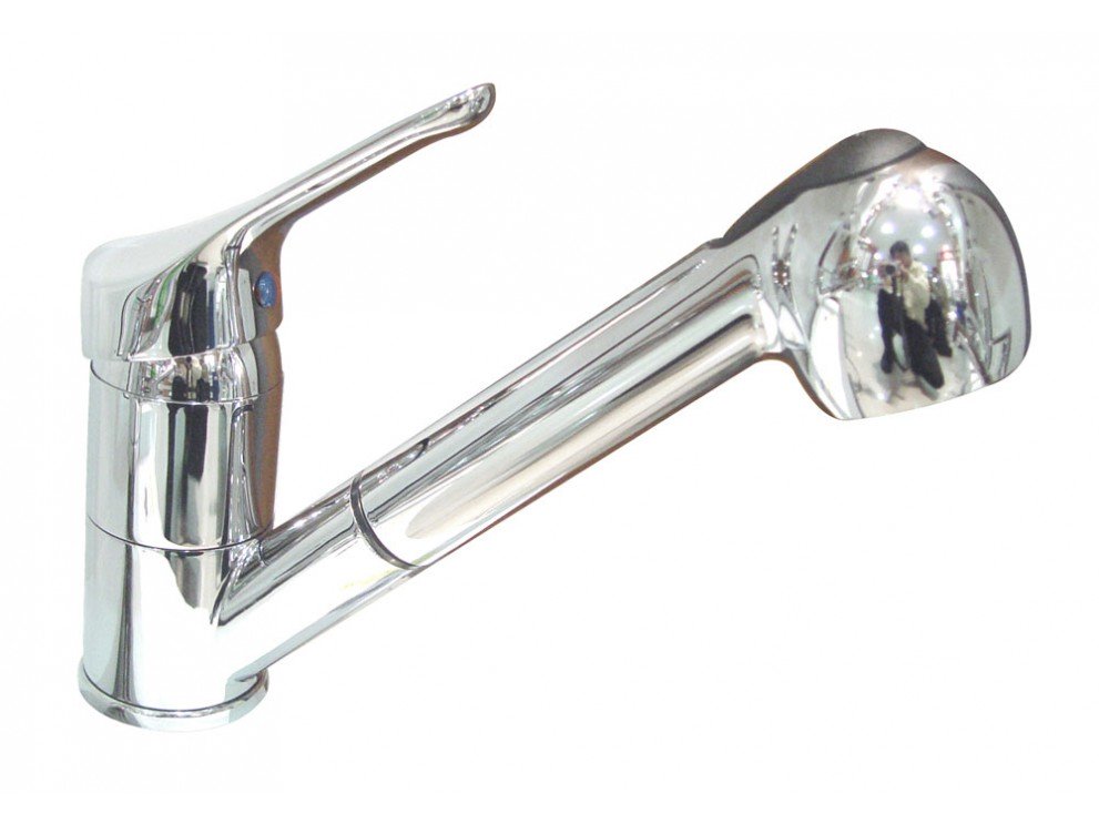 paini miscelatore rubinetto lavabo paini serie pilot cod 04cr568 con doccia estraibile