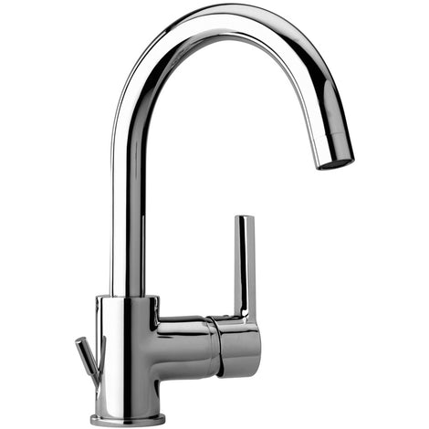 paini miscelatore rubinetto monocomando paini serie le mans per lavabo con bocca alta cod 90cr250