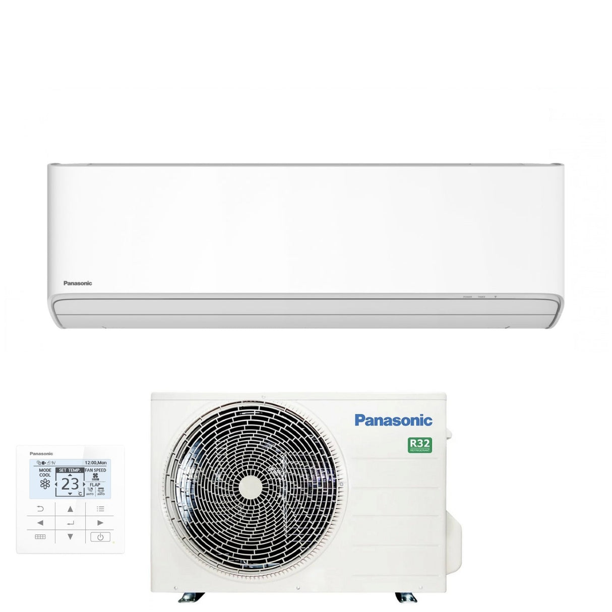 panasonic climatizzatore condizionatore panasonic inverter serie cs 9000 btu cs z25ykea r 32 wi fi integrato classe aa con comando a filo incluso