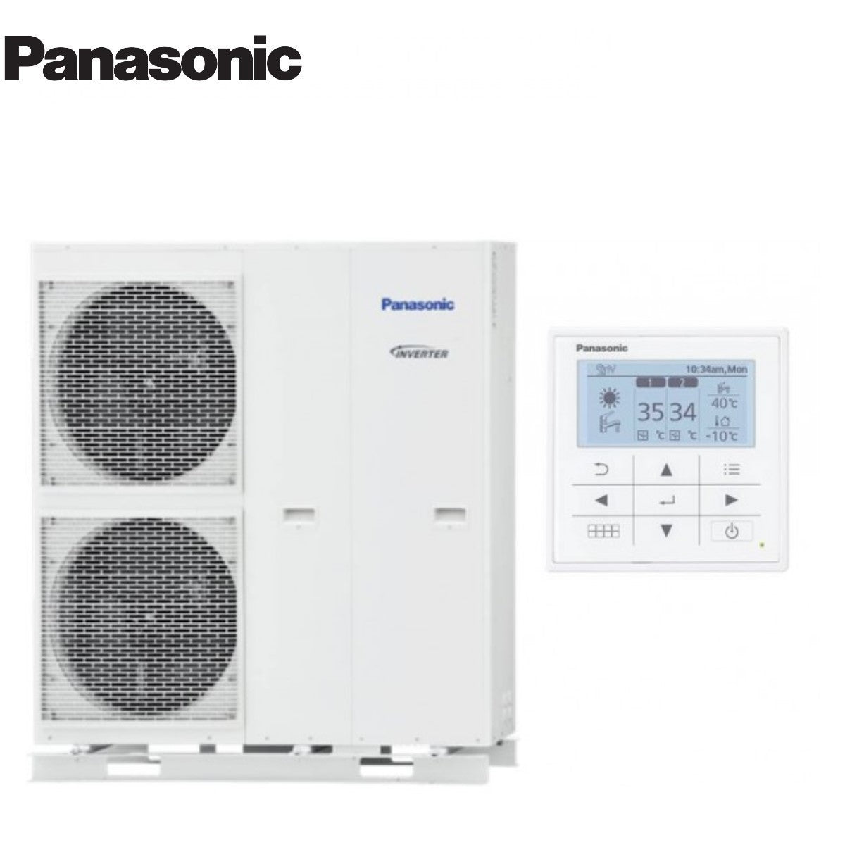 panasonic pompa di calore monoblocco panasonic aquarea 12 kw wh mdc12h6e5 r 410 wi fi optional a