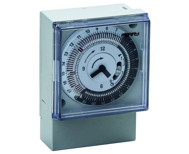 perry timer per caldaia giornaliero bidirezionale con orologio programmatore al quarzo ean 8059173997909