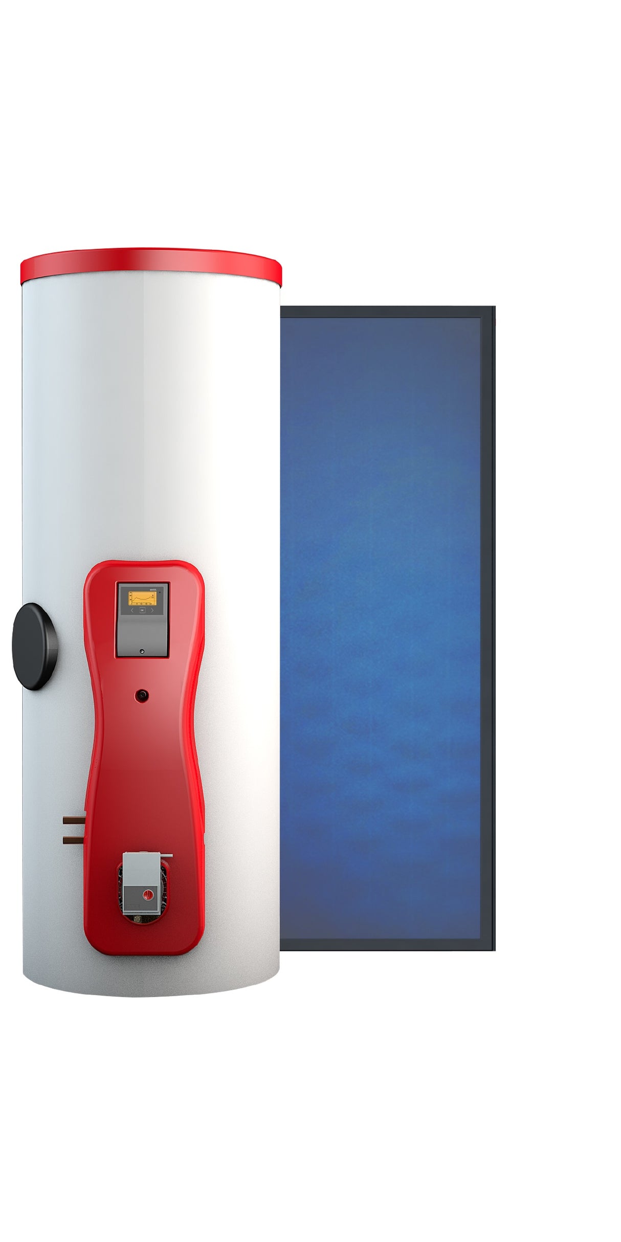 pleion sistema solare termico pleion per produzione acs bollitore eco compact con collettore uniko21 200 litri altissima efficienza e massima resa