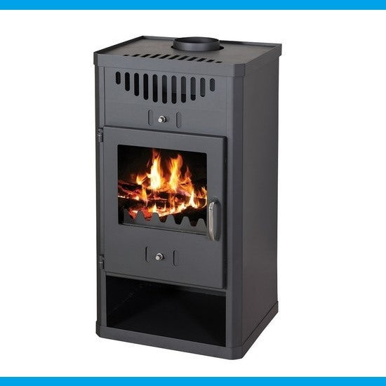 prity stufa a legna mod elegant 1116 kw nero antracite