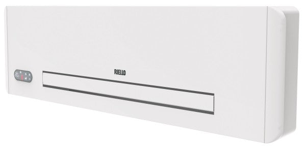 riello ventilconvettore fan coil a parete riello design wall 11p per abbinamento con accessorio pannello comando a parete top optional 20186363 1 07 kw