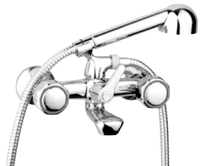 rubinetteria ata gruppo vasca esterno con doccia ata italia serie patrizia modello attacco duplex e flessibile mt 15 codice 300ata ean 8059173992379