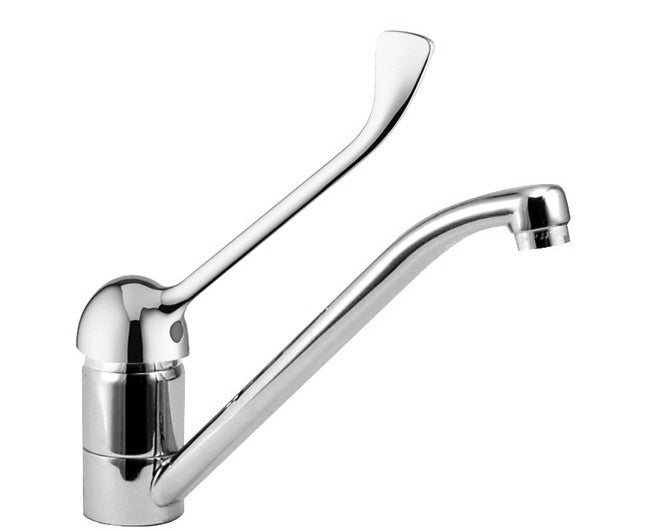 rubinetteria eurorama monocomando lavello eurorama serie kappa con leva clinica codice k521l ean 8059173994403