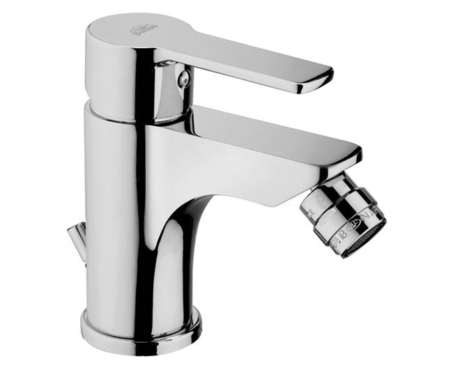 rubinetteria paffoni rubinetto miscelatore paffoni serie red per bidet monocomando con 1 foro finitura cromata codice red135 con scarico automatico 114g ean 8020913090723