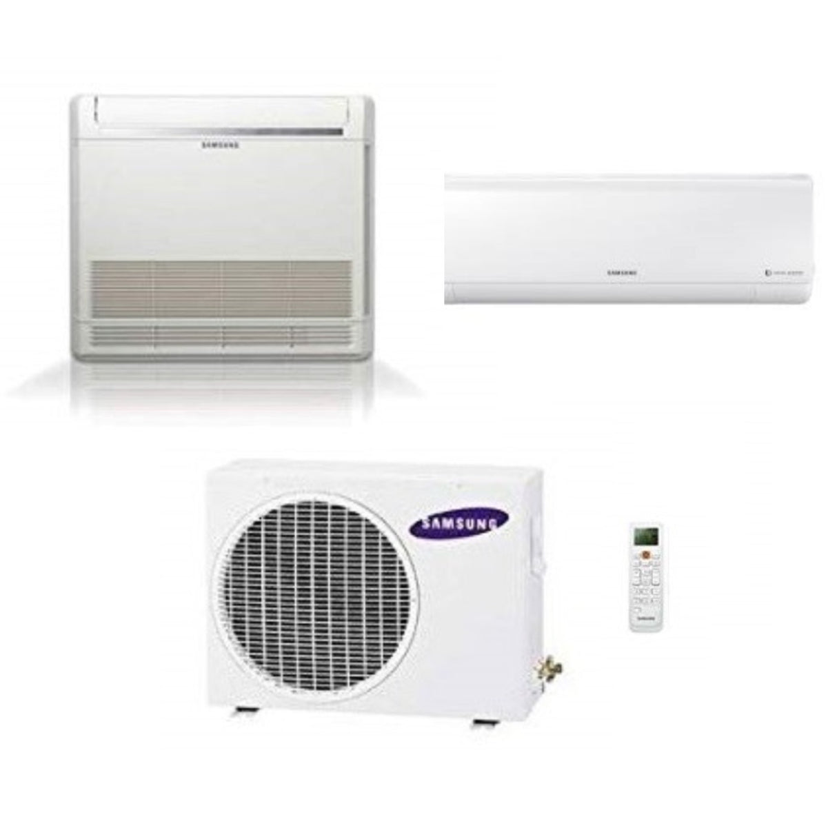 samsung climatizzatore condizionatore samsung dual split console inverter 12000 new style plus 7000 con aj040ncj r 32 wi fi optional 90007000 novita