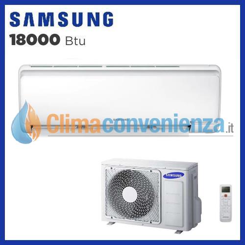 samsung climatizzatore condizionatore samsung inverter serie maldives quantum 18000 btu ar18nsfpewqneu r 410 ean 8059657005571