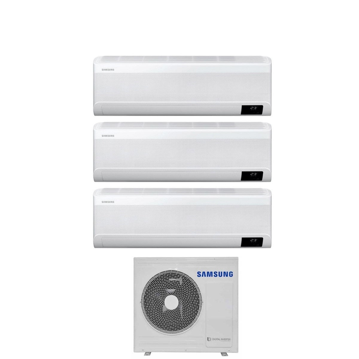 samsung climatizzatore condizionatore samsung trial split inverter serie windfree avant 799 con aj068txj3kg r 32 wi fi integrato 700090009000 novita