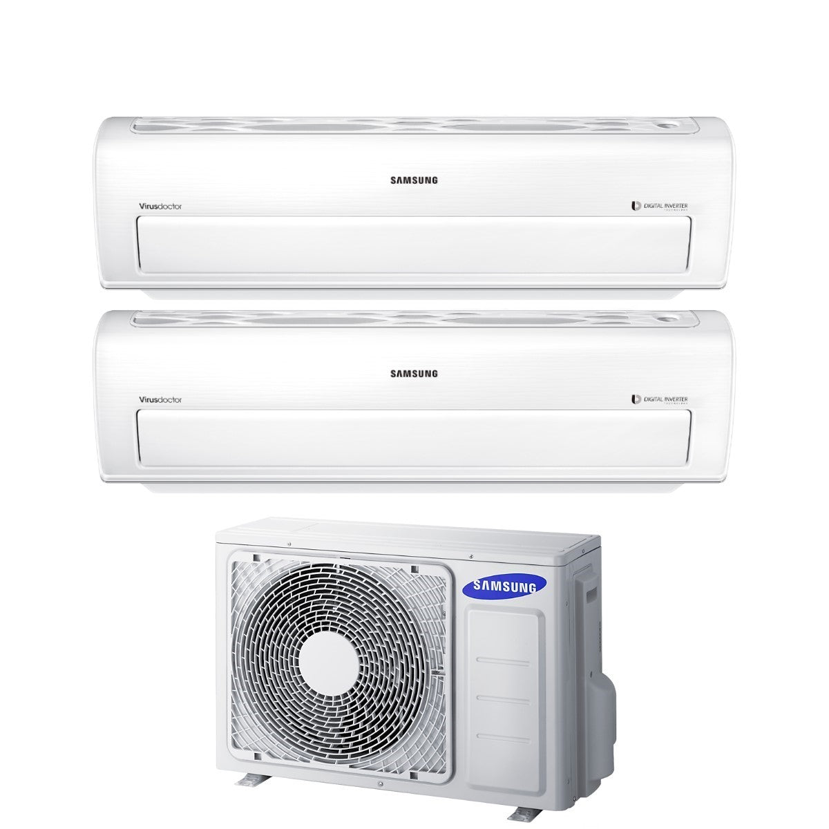 samsung offerta climatizzatore condizionatore samsung dual split inverter serie ar7000m 77 con aj050fcj2eheu r 410 wi fi integrato 70007000