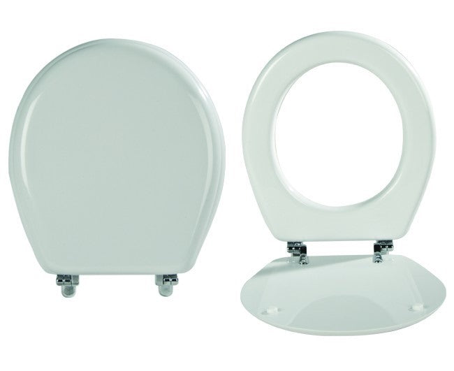 sapal coprivasi coprivaso sapal mdf serie colibri 2 x350 y420 z150 con cerniere fissa 3 fori in metallo cromato modello bianco ovale ean 8054619975022