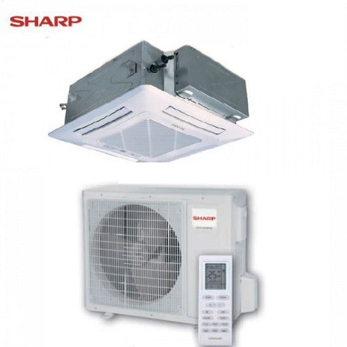 sharp sharp cassetta inverter serie smile curve sr gx x18sr 18000 btu