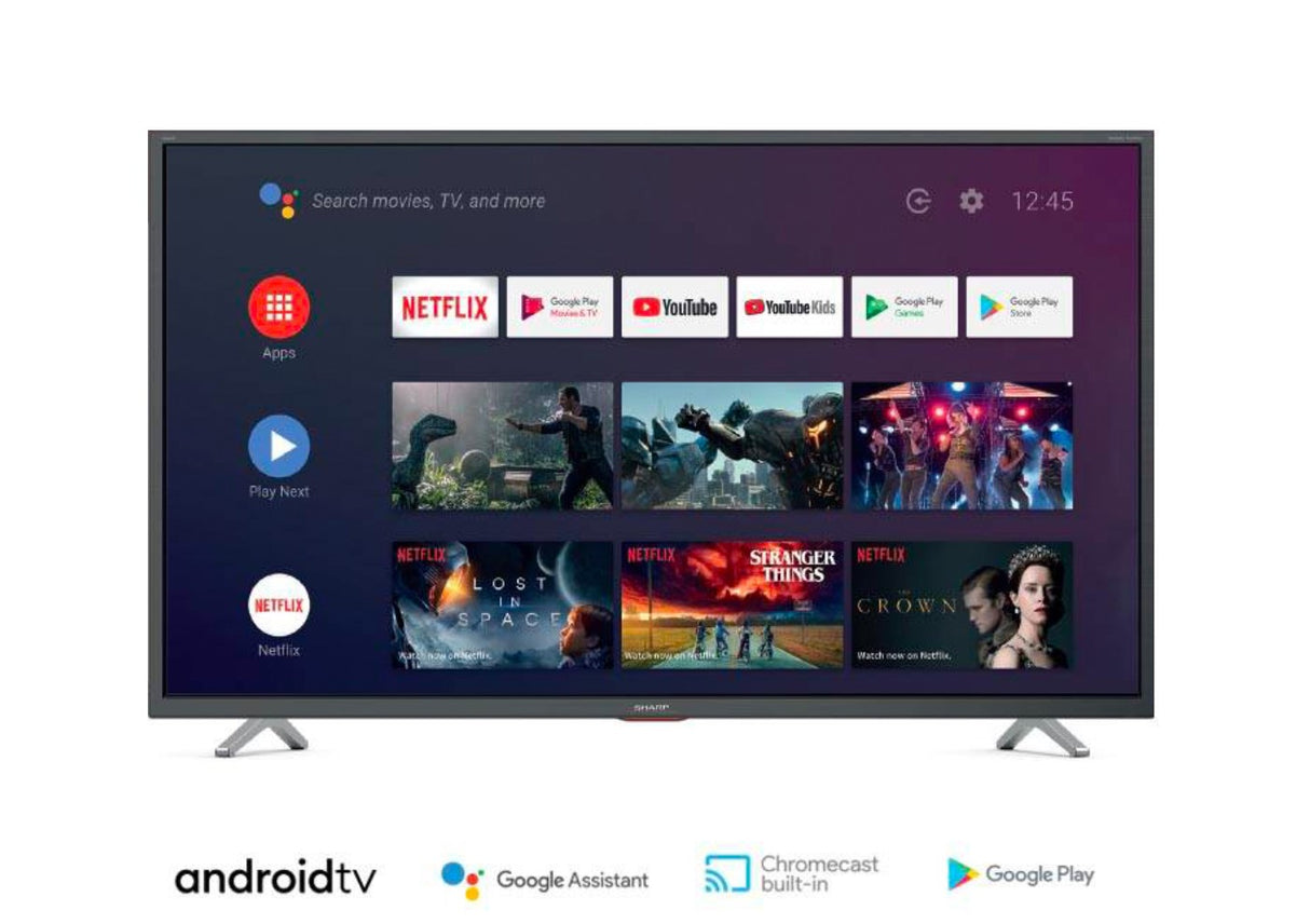 sharp televisore tv sharp 40 4k uhd android smart 40bl5e ean 4974019145501