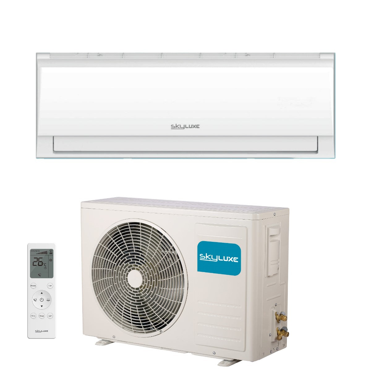 skyluxe climatizzatore condizionatore skyluxe inverter serie q7 12000 btu sky s035q7wfr32 r 32 w fi optional classe aa
