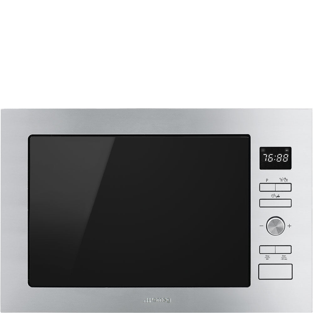 smeg forno a microonde ad incasso smeg fmi425x 1000 w 25 litri a388xl595xp377 grill griglia al quarzo acciaio inossidabile ean 8017709262907