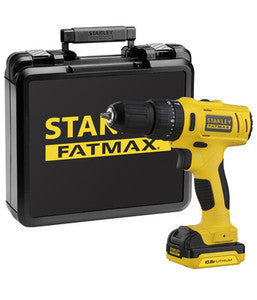 stanley stanley fatmax trapano avvitatore a percussione 10 8v fmc021s2 qw codice 52288