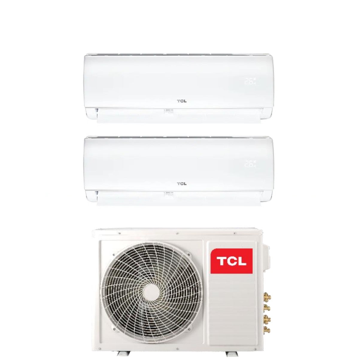 tcl climatizzatore condizionatore tcl dual split inverter serie elite 912 con mt1820 r 32 wi fi integrato 900012000