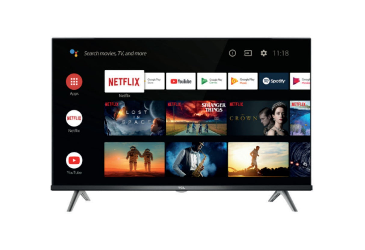 tcl pronta consegna tcl smart tv led 32 hd quad core android p 8gb 4 gb pure image ultra game mode 2 hdmi usb dvb t2cs2 32s615 garanzia 24 mesi