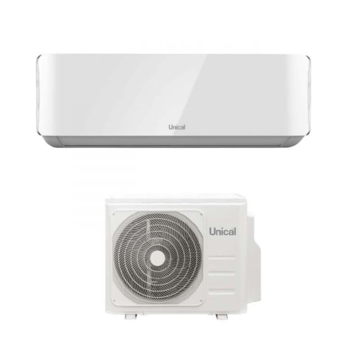 unical climatizzatore condizionatore unical inverter mono split serie air cristal 10000 btu kmun 10h r 32 wi fi optional ean 8059657000736