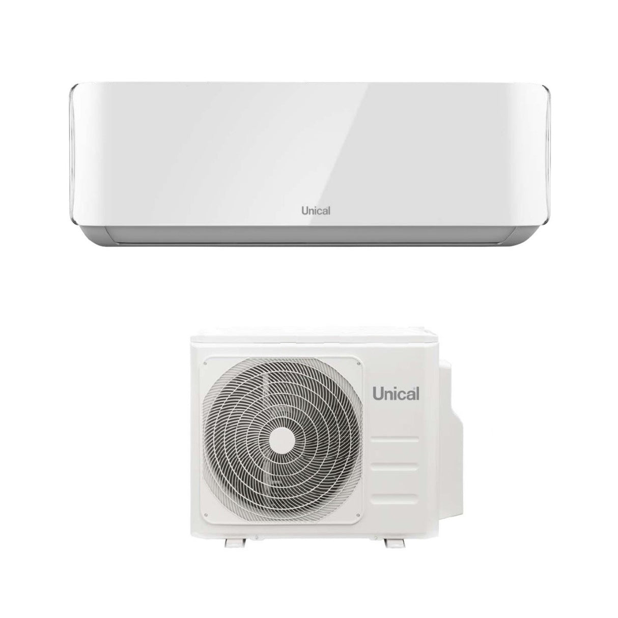 unical climatizzatore condizionatore unical inverter mono split serie air cristal 13000 btu kmun 13h r 32 wi fi optional