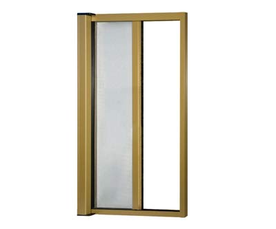 your self zanzariera a rullo in kit riducibile universale per porta finestra orizzontale bronzo 160x250 ean 8027914001857