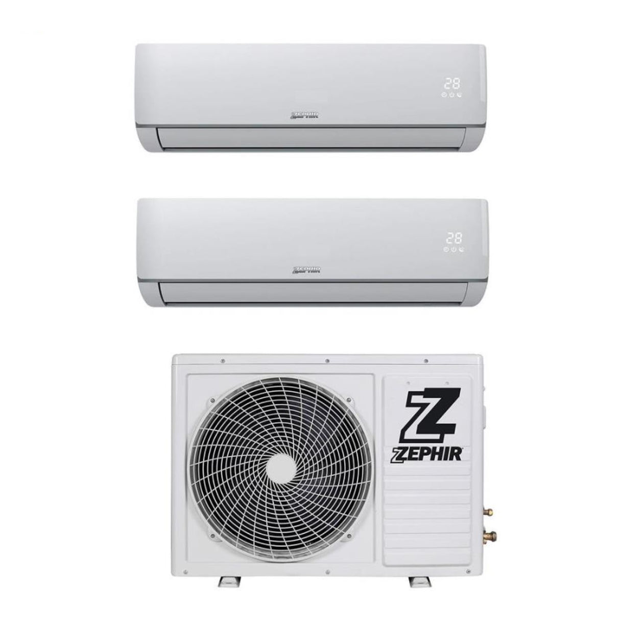 zephir climatizzatore condizionatore zephir dual split inverter serie zda 99 r 32 90009000 novita ean 8055776917719