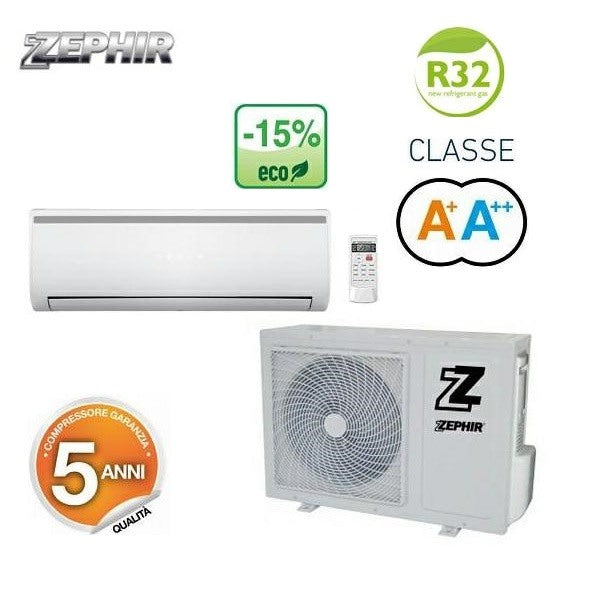 zephir climatizzatore condizionatore zephir inverter 18000 btu zt3218000 r 32 classe a ean 8059657001177