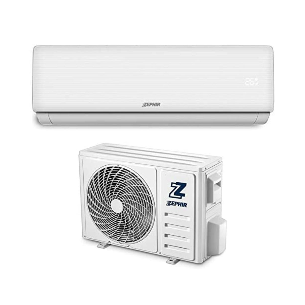 zephir climatizzatore condizionatore zephir inverter serie advance 9000 btu ztq9000 r 32 classe aa