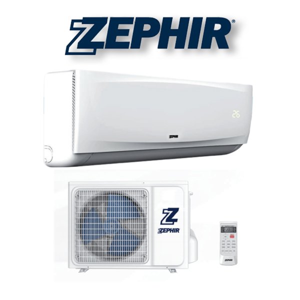 zephir climatizzatore condizionatore zephir inverter serie elegance 12000 btu zcm12000 r 32 classe aa ean 8019101724410