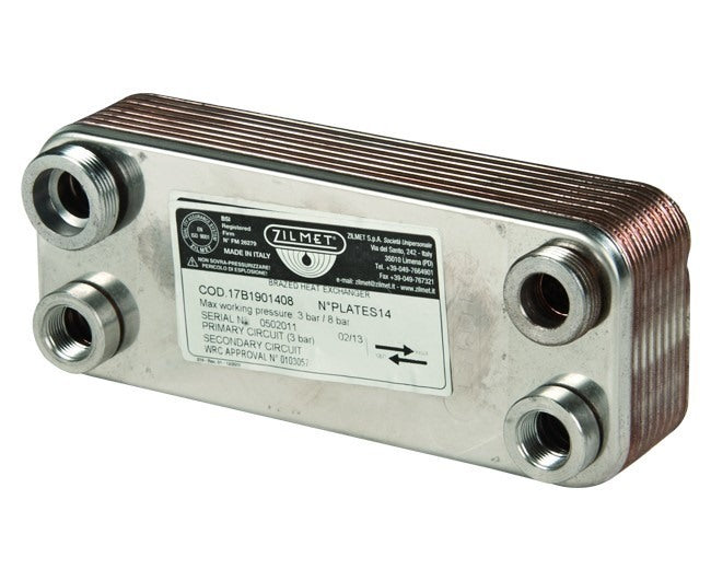 zilmet scamb zb 14 piastre x riello ean 8019855009573