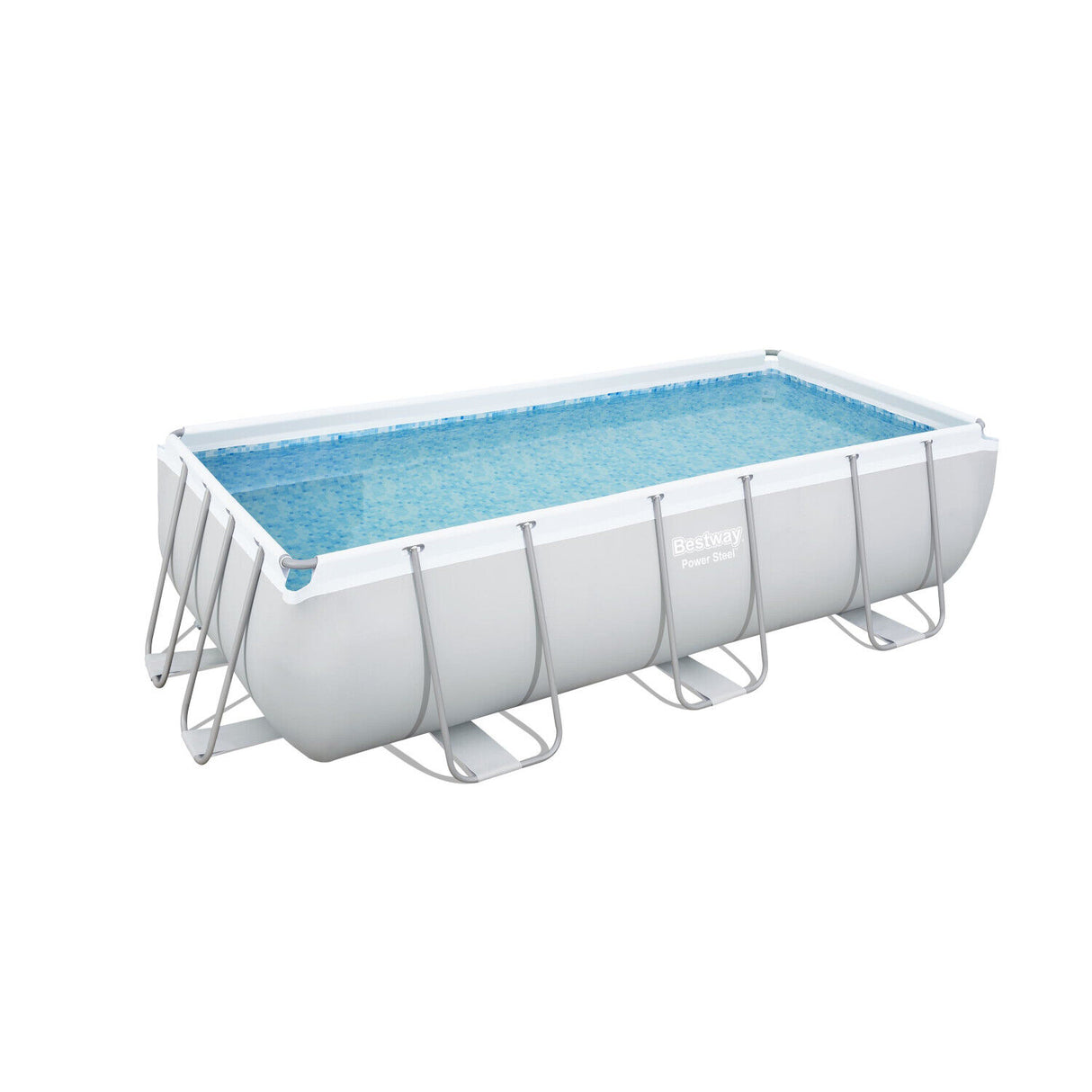 bestway piscina fuori terra bestway 56441 power steel 404x201x100h scaletta rampa esternapompa filtrante 6 478 litri