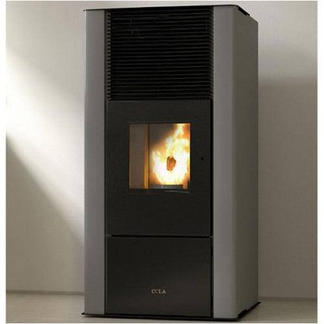 anselmo cola termostufa a pellet anselmo cola energyca 30 s da 274 kw con produzione di acs disponibile in vari colori ean 8055776918037