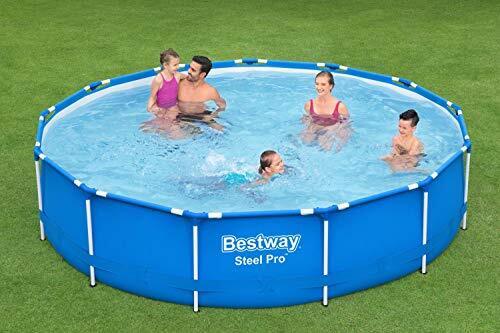 bestway piscina fuori terra bestway 5612e steel pro 396x84h con pompa filtrante 8 680 litri