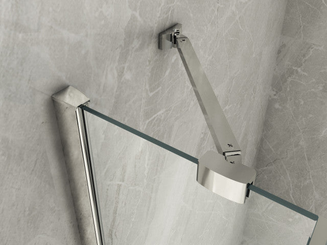 box doccia 2 lati in cristallo 8mm apertura a battente esterna 049