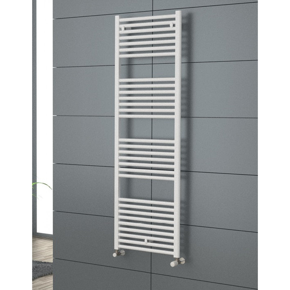 cordivari termoarredo scaldasalviette cordivari modello lisa 22 in acciaio verniciato bianco disponibili in varie misure